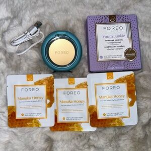FOREO | UFO Mini Mint with Youth Junkie & Manuka Honey Masques